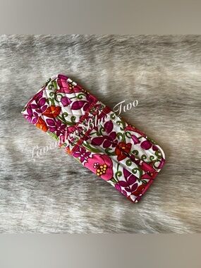 VERA BRADLEY Lilli Bell Hot Tools Flat Iron Curling Travel Case Insulated Floral
